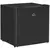 Buy 46 Litre Table Top Mini Fridge, Small Fridge with Ice Box, Reversible Door, Adjustable Temperature and Legs for Bedrooms, Home Office, Black