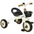 Buy Kids Trike, Tricycle, with Adjustable Seat, Basket, Bell, for Ages 2-5 Years - White