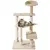 Buy 100 cm Cat Tree for Indoor Cats Kitten Scratch Scratching Post Climbing Tower Activity Centre Beige