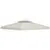 Buy Gazebo Replacement Canopy 3x3 m-Cream White