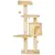 Buy Cat Tree for Indoor Cats Pet Activity Centre Kitty Condo Climbing Scratching Post with Toys 4-tier 114cm Tall Beige
