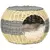 Buy Wicker Cat House, Rattan Raised Cat Bed, Cosy Kitten Cave with Soft Washable Cushion, Î¦40 x 30cm