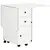 Buy Multi-Storage Six-Person Drop Leaf Dining Table -  White