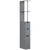 Buy Tall Bathroom Cabinet, Freestanding Bathroom Storage Cabinet with 2-Tier Shelf and Drawers, Narrow Cupboard Storage Unit, Grey
