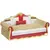 Buy Cat Cardboard Scratcher, Lounge Sofa Bed with Catnip, 58 x 29.5 x 29cm
