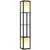 Buy Modern Shelf Floor Lamp with Dual Ambient Light, Standing Lamp Living Room, Bedroom, 156cm, Black