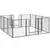 Buy 12 Panels Heavy Duty Puppy Playpen, for Small Dogs, Indoor and Outdoor Use - Silver