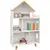 Buy Three-Tier Toy Storage Shelf, Kids Bookcase, with Six Cubes, for Playroom, Bedroom - White