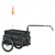 Buy Steel Trailer for Bike, Bicycle Cargo Trailer with 65L Foldable Storage Box and Safe Reflectors, Max Load 40KG, Black
