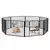 Buy 60cm 8 Panels Heavy Duty Dog Pen, Pet Playpen for Indoors, Outdoors, Small Dogs