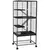 Buy Rolling Chinchilla Cage, Small Animal Cage for Ferrets w/ Three Doors, Storage, Shelf, Tray Tray, Bowl, Water Bottle