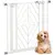 Buy Pressure Fit Stair Gate, Dog Gate, with Auto Closing Door, Double Locking, Easy Installation, Openings 74-80cm - White
