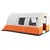 Buy 3000mm Waterproof Camping Tent, 5-6 Man Family Tent with Living and Bedroom, Carry Bag Included, Cream and Orange