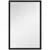 Buy Wall Bathroom Mirror, 60 x 40 cm Wall-Mounted Mirror for Living Room, Bedroom, Hallway, Black