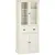 Buy Freestanding Kitchen Cupboard, 5-tier Storage Cabinet with Adjustable Shelves and Drawer for Living Room, Dining Room, Cream White