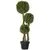 Buy Decorative Artificial Plants Boxwood Ball Topiary Trees in Pot Fake Plants for Home Indoor Outdoor Decor, 90 cm