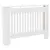 Buy Slatted Radiator Cover Painted Cabinet MDF Lined Grill in White (112L x 19W x 81H cm)