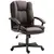 Buy Office Chair, Computer Desk Chair, Mid Back Executive Chair with Adjustable Height and Swivel Rolling Wheels for Home Study, Brown
