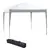 Buy 3 x 3M Garden Pop Up Gazebo Height Adjustable Marquee Party Tent Wedding Canopy with Carrying Bag, White