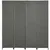 Buy 4-Panel Room Dividers, Wave Fibre Freestanding Folding Privacy Screen Panels, Partition Wall Divider for Indoor Bedroom Office, 170 cm, Grey