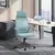 Buy Ergonomic Office Chair w/ Wheel, High Mesh Back, Adjustable Height Home Office Chair - Blue