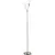 Buy 3-Light Upright Floor Lamps for Living Room, Modern Standing Lamp for Bedroom with Steel Base, Bulb not Included, Silver