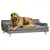Buy Dog Sofa, with Wooden Legs, Water-Resistant Fabric, for Medium & Large Dogs - Grey