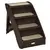 Buy Foldable Four-Step Pet Stairs, for Cats, Small Miniature Dogs, with Non-Slip Mats 62 x 38 x 49.5cm - Brown