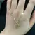 Buy Adorable Heart Fashion Necklace in 18K Gold Plated Titanium Steel