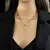 Buy Adorable Titanium Steel Moon and Stars 18K Gold Plated  Fashion Necklace