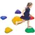 Buy 6-Piece Heart-Shaped Kids Balance Stepping Stones and Motor Skills, Multicoloured