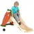 Buy 3 in 1 Foldable Toddler Slide with Basketball Hoop, Climber, Carrot-themed, for 1-3 Years