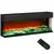 Buy 1800W 15-40„ƒ Adjustable Flame Glass Panel Convector Heater, 152cm
