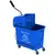 Buy 20L Mop Bucket on Wheels, with Water Separation Panel - Blue