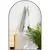 Buy 60 x 90cm Arched Home Mirror - Black
