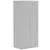 Buy Double Paneled Door Wardrobe, with Shelves - Grey