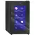 Buy Mini Table Top Wine Fridge, 8 Bottle, 17L, 8-18„ƒ, 26.5cm Quiet Under Counter Wine Cooler Fridge with Glass Door, LED Light, Digital Touch Screen, Temperature Control