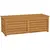 Buy 292L Outdoor Storage Box, Wooden Deck Box Garden Storage Container for Balcony, Porch, Poolside, Light Brown