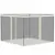 Buy 302 x 207cm Universal Replacement Mesh Sidewall Netting for Gazebos and Canopy Tents, (Sidewall Only) White