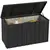 Buy 450L Galvanised Steel Garden Storage Box, with Wheels - Dark Grey