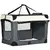 Buy 91cm Foldable Pet Carrier, with Cushion, for Large Dogs and Cats - Grey