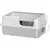 Buy Stainless Steel Litter Box with Detachable Rim, Scoop, Easy Cleaning, Odour-Resistant, 60 x 40 x 28 cm