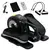 Buy Under Desk Elliptical Machine, Sit Down Pedal Exerciser with Forward and Reverse Motion, 12 Programs, LCD Monitor, Compact with Remote Control for Home Gym Office Daily Workout