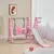 Buy Kid's 4-in-1 Slide and Swing Playset, Pink