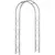 Buy Outsunny Vintage Style Steel Garden Patio Outdoor Arbor & Trellis Arch Support For Vines & Climbing Plants Decoration - Black 2.3H m