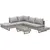 Buy Outsunny Three-Piece Corner Rattan Set, with Glass Tables