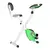 Buy Folding Exercise Bike, Fitness Bicycle Indoor Trainer, Quiet 8-Level Magnetic Resistance, with LCD Monitor, Pulse Sensor and Wheels for Sport Maison and Cardio Training, Green
