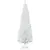 Buy HOMCOM 6ft Unlit Artificial Christmas Tree, Pencil Slim Xmas Tree with Solid Stand and Realistic Branches, White