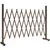 Buy Expanding Trellis Fence, Freestanding Movable Fence, Foldable Garden Screen Panel, 250 x 103.5 cm, Dark Brown