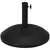 Buy Outsunny 25 kg Parasol Base, Heavy Duty Concrete Patio Umbrella Stand with Adjustable Knob, 49 cm Round Garden Parasol Holder for 35 to 48 mm Poles, Black